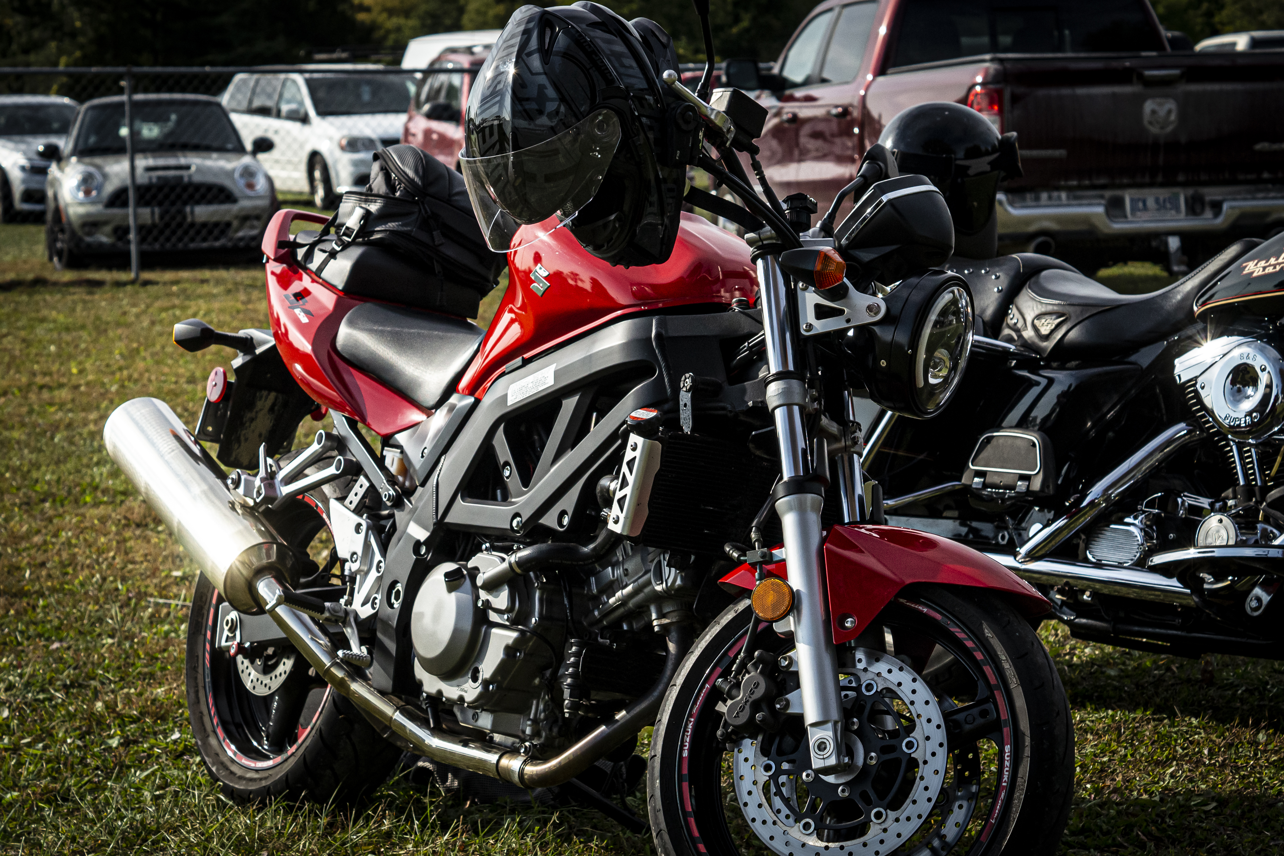 Suzuki SV650 motorcycle